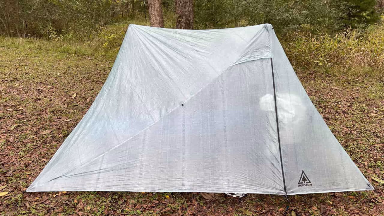 My X-Mid Pro 1 from camping at a Texas State Park